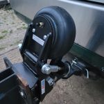 HD Air Tongue Mount - 4 Bolt Flat Plate Installed on RV