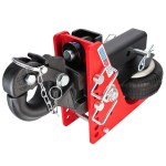20K HD Air Hitch & Raised 10-Ton Pintle - 2-1/2" Receiver
