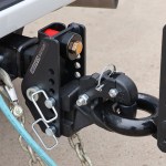 20K Impact Max Dual Cushion Hitch Raised Pintle Hook with Pintle Ring