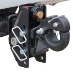 20K Impact Max Dual Cushion Hitch w/ 10-Ton Raised Pintle Hook Installed