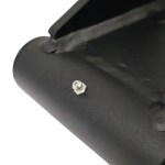 9" Offset Multi-Fit Round Gooseneck Air Stem Base -Grease Zerk