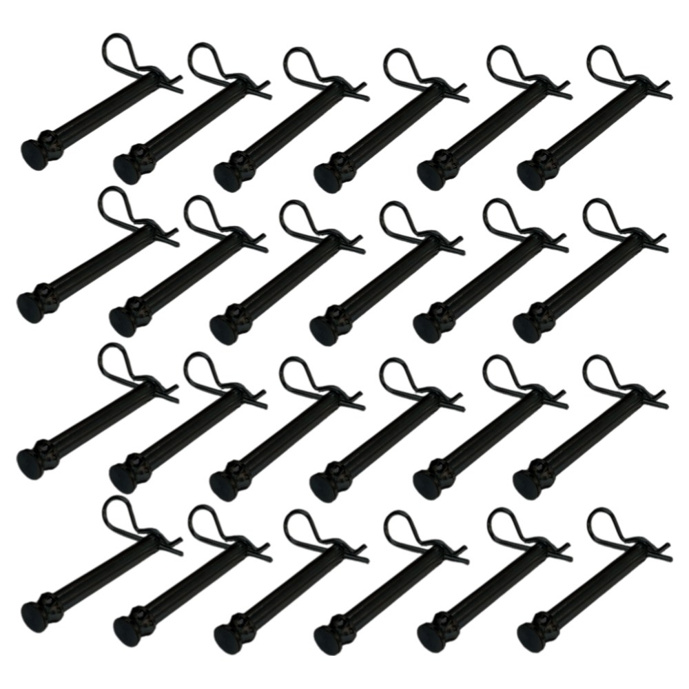 Black Bullet Bumper Hitch Replacement Pins- 24 Pack