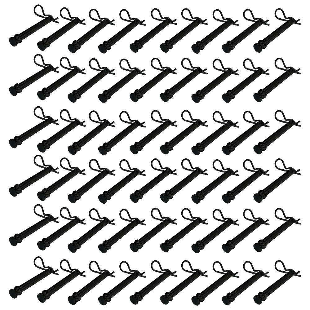 Black Bullet Bumper Hitch Replacement Pins - 48 Pack