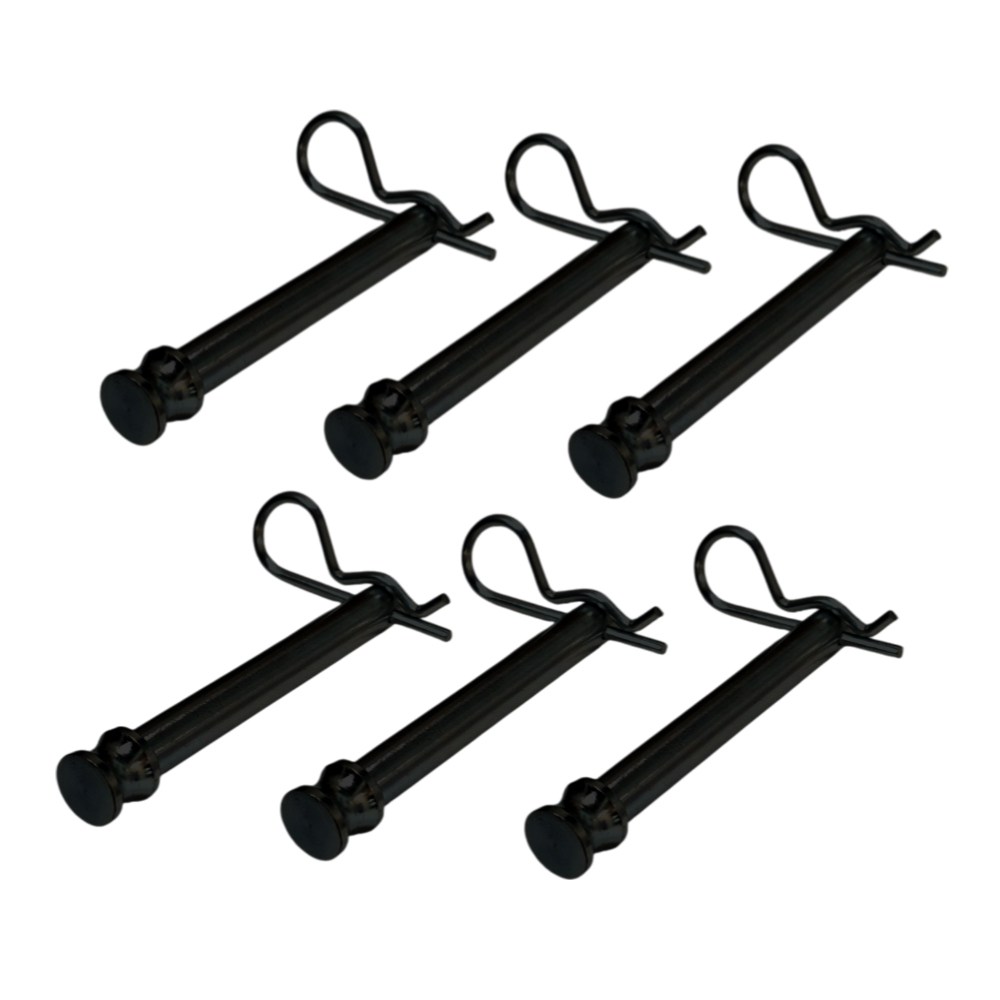 Black Bullet Bumper Hitch Replacement Pins - 6 Pack