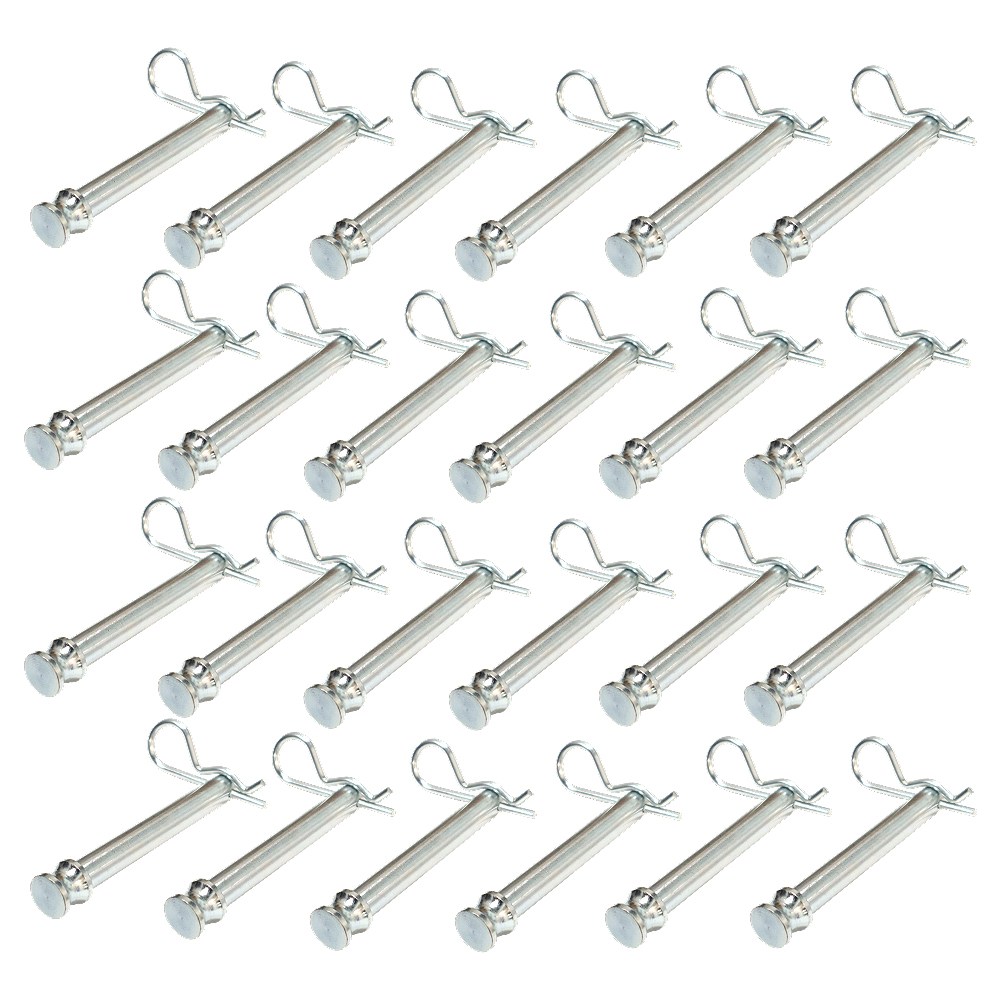 Bullet Bumper Hitch Replacement Pins - 24 Pack