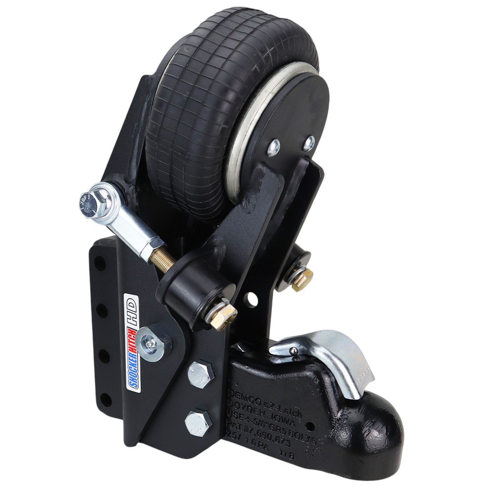 Channel Style HD 21K Air Trailer Tongue Mount & Metal Handle Demco Coupler for 2-5/16 Ball