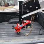 Gooseneck Air Hitch Shift Lock Coupler Installed