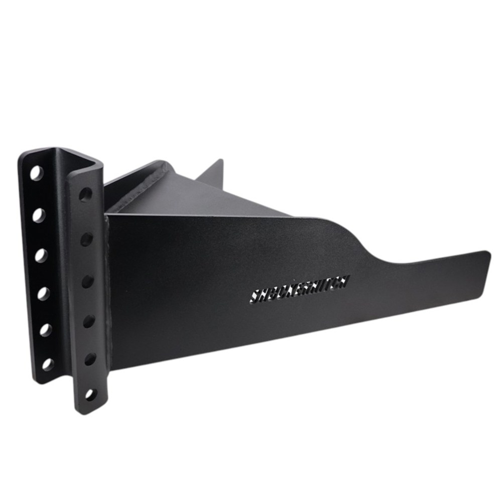 HD Bolt on Vertical Channel Tongue Adapter - SH-430-BLK - Off Trailer