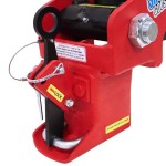 Patented Dual Latching Shift Lock Gooseneck Coupler (Secures Both Sides of Ball)