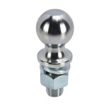 Shocker 2-5/16″ Chrome Trailer Hitch Ball w/ 1-1/4″ Diameter Shank - SH-540