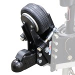 Shocker 21K HD Air Trailer Tongue Mount with Demco Coupler - Ghost Left Front