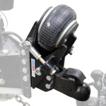 Shocker 21K HD Air Trailer Tongue Mount with Demco Coupler - Ghost Right Front Trailer
