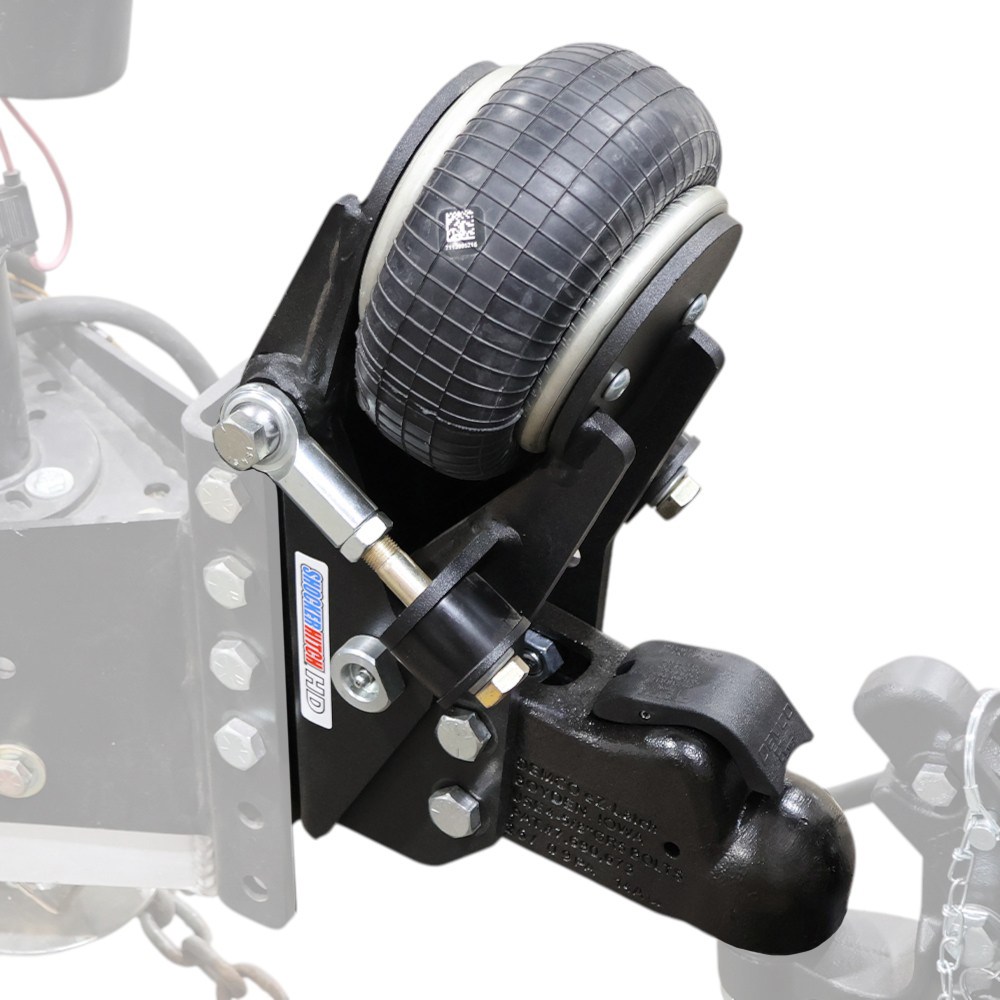 Shocker 21K HD Air Trailer Tongue Mount with Demco Coupler - Ghost Right Front Trailer
