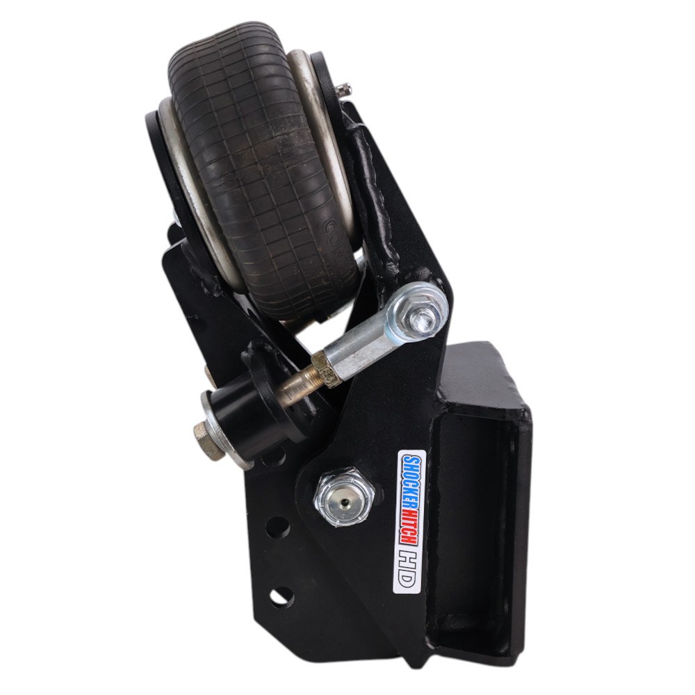 Shocker 25K HD Air Trailer Tongue Mount - Square Flat Plate - No Coupler - Side