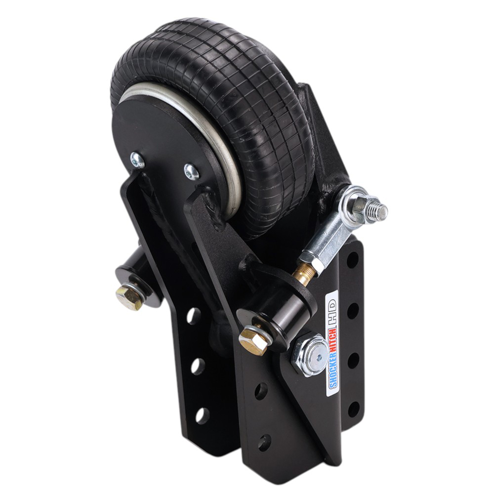 Shocker 25K HD Air Trailer Tongue Mount - Vertical Channel - No Coupler - Left Front