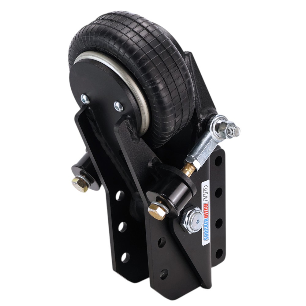 Shocker 25K HD Air Trailer Tongue Mount - Vertical Channel - No Coupler - Left Front