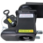 9" Offset Shift Lock Coupler - Coupler Locked Position