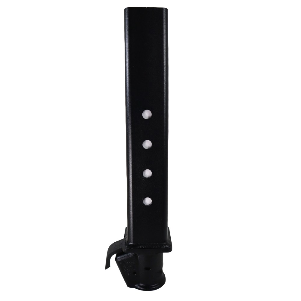 Shocker 30K Gooseneck Stem with Demco Coupler - Square Stem with Straight Pins Holes - Black