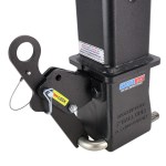40K Shocker Gooseneck Dual Latching 3" Shift Lock Coupler - Locked Position
