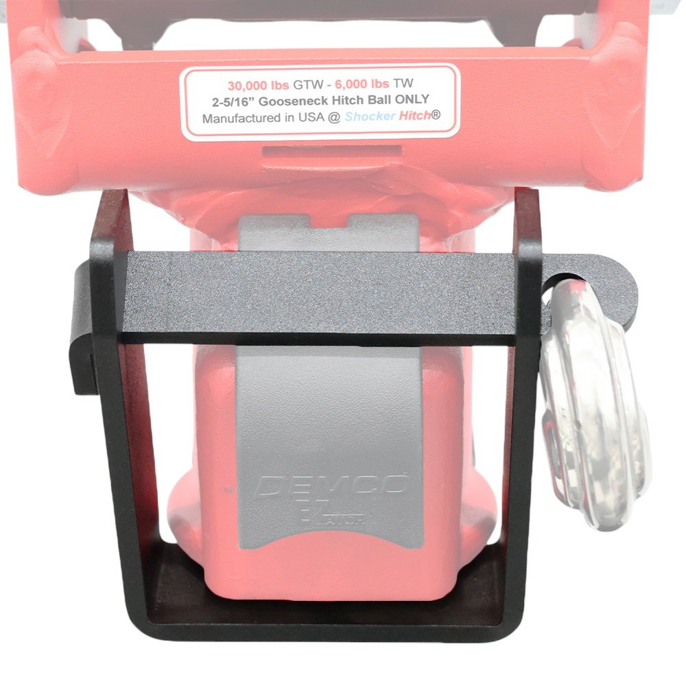 Demco Gooseneck Coupler Lock for Pad, Disk or Puck Lock