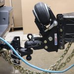 HD Air Tongue Mount with & HD Auto Lock Coupler for 2-5/16" Ball - Vertical Channel Mount