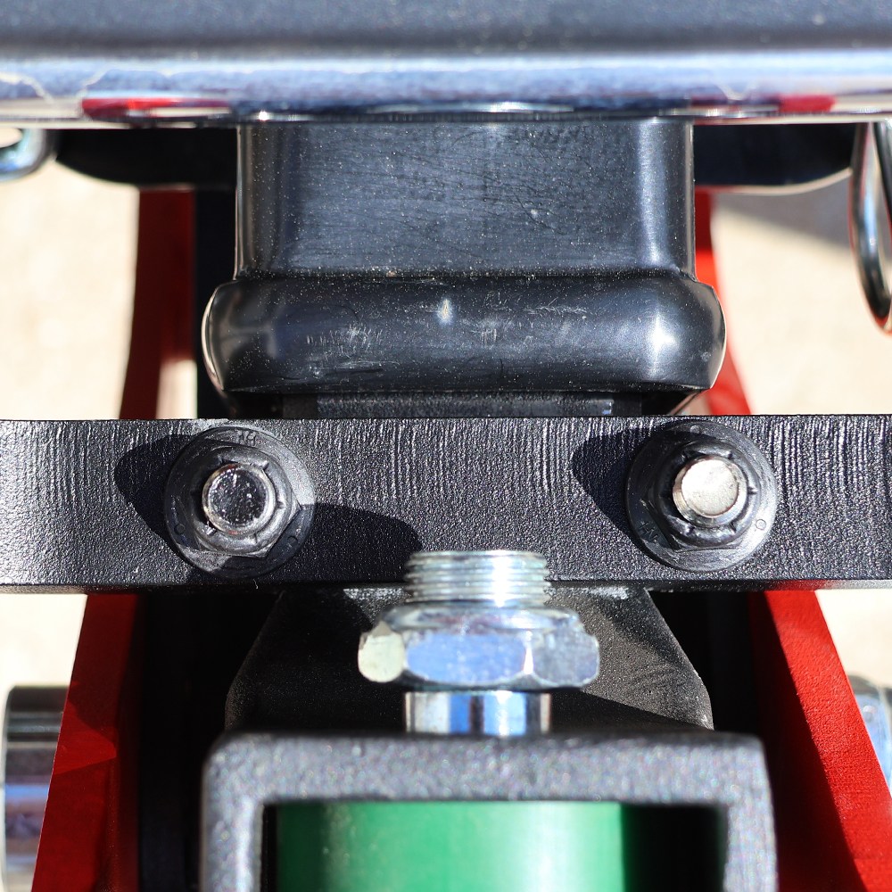 Quick Latch Towing Mud Flaps Bracket Installed