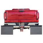 Quick Latch Towing Mud Flaps For 2" Receiver Single Wheel Pick-up