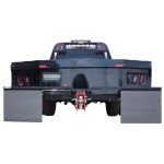 Quick Latch Towing Mud Flaps For 2-1/2" Receiver Dually Pick-up