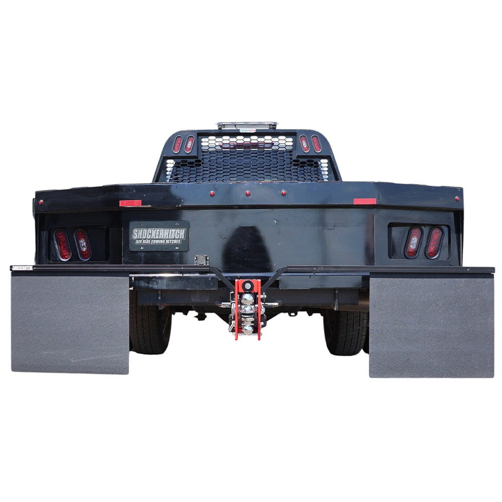 Quick Latch Towing Mud Flaps For 2-1/2" Receiver Dually Pick-up