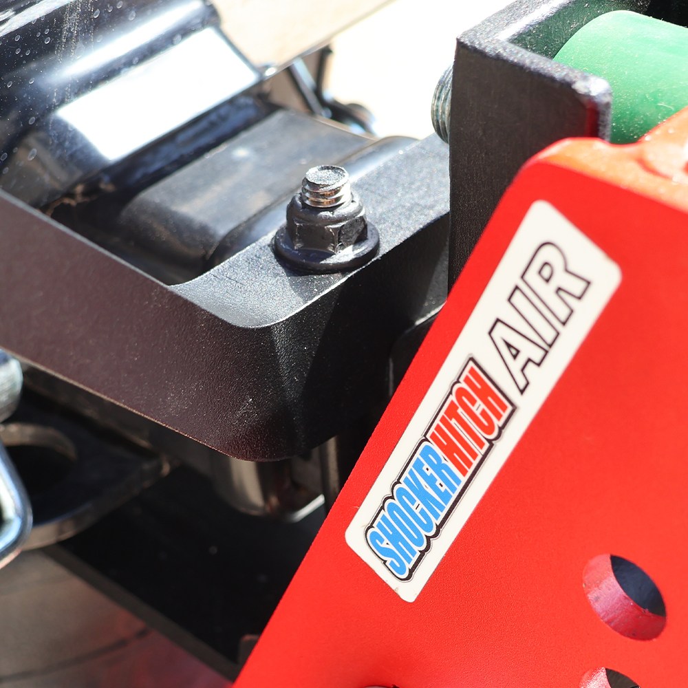 Quick Latch Towing Mud Flaps 2" Bracket Installed