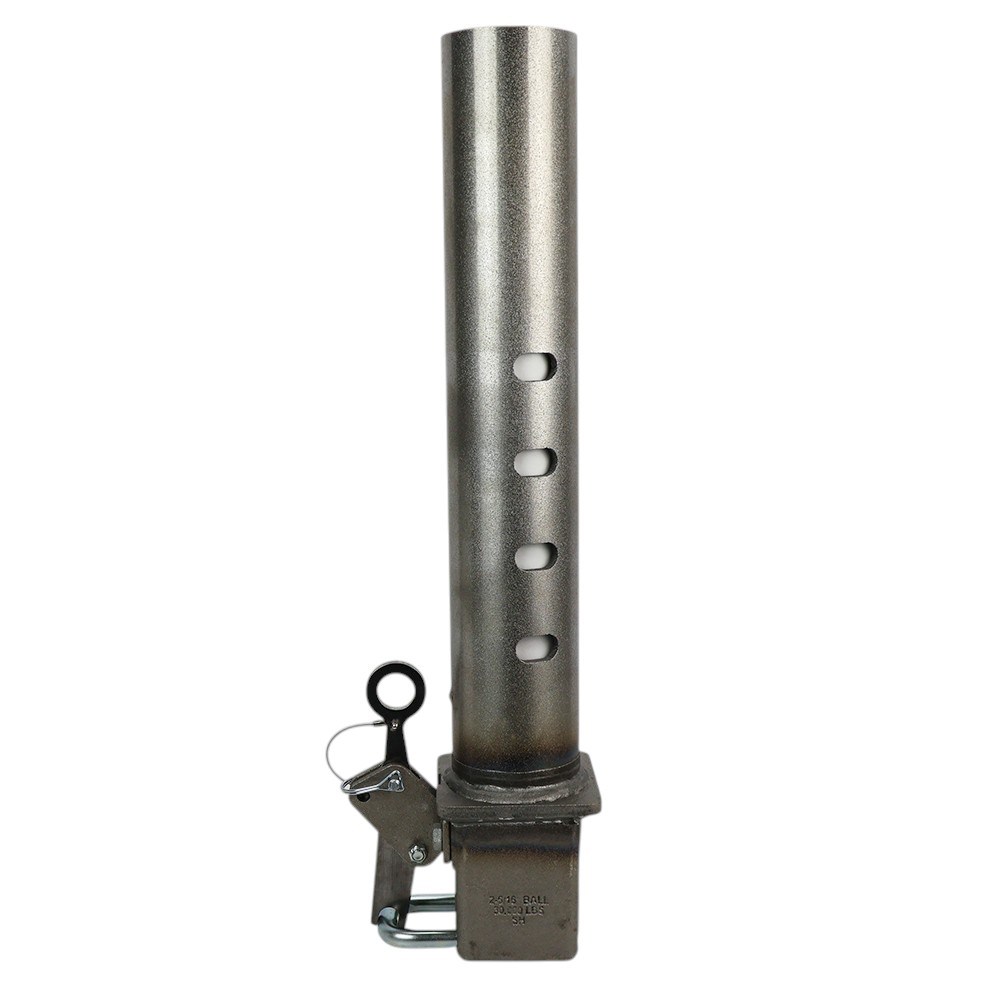 Shocker Shift Lock 30K Gooseneck Stem & Coupler - Raw Round Stem