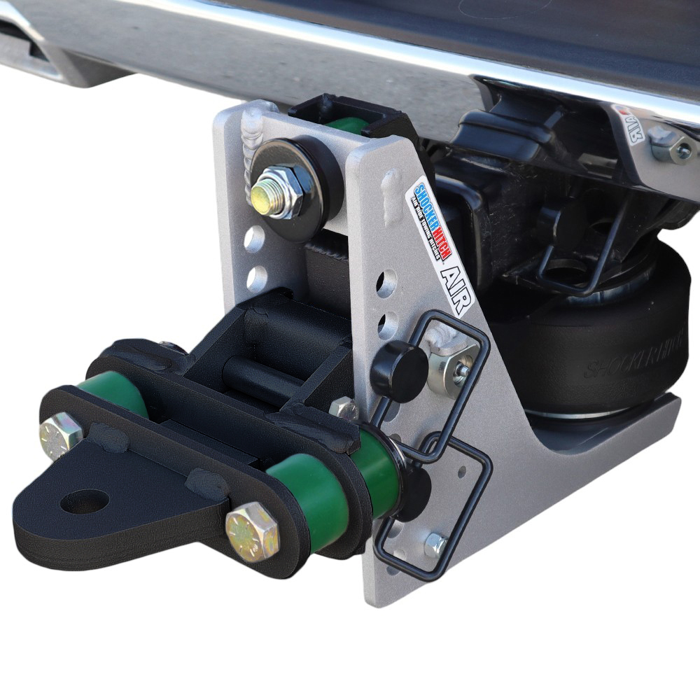 Shocker Streamline 10K Aluminum Air Bumper Hitch with Cushioned Drawbar Mount