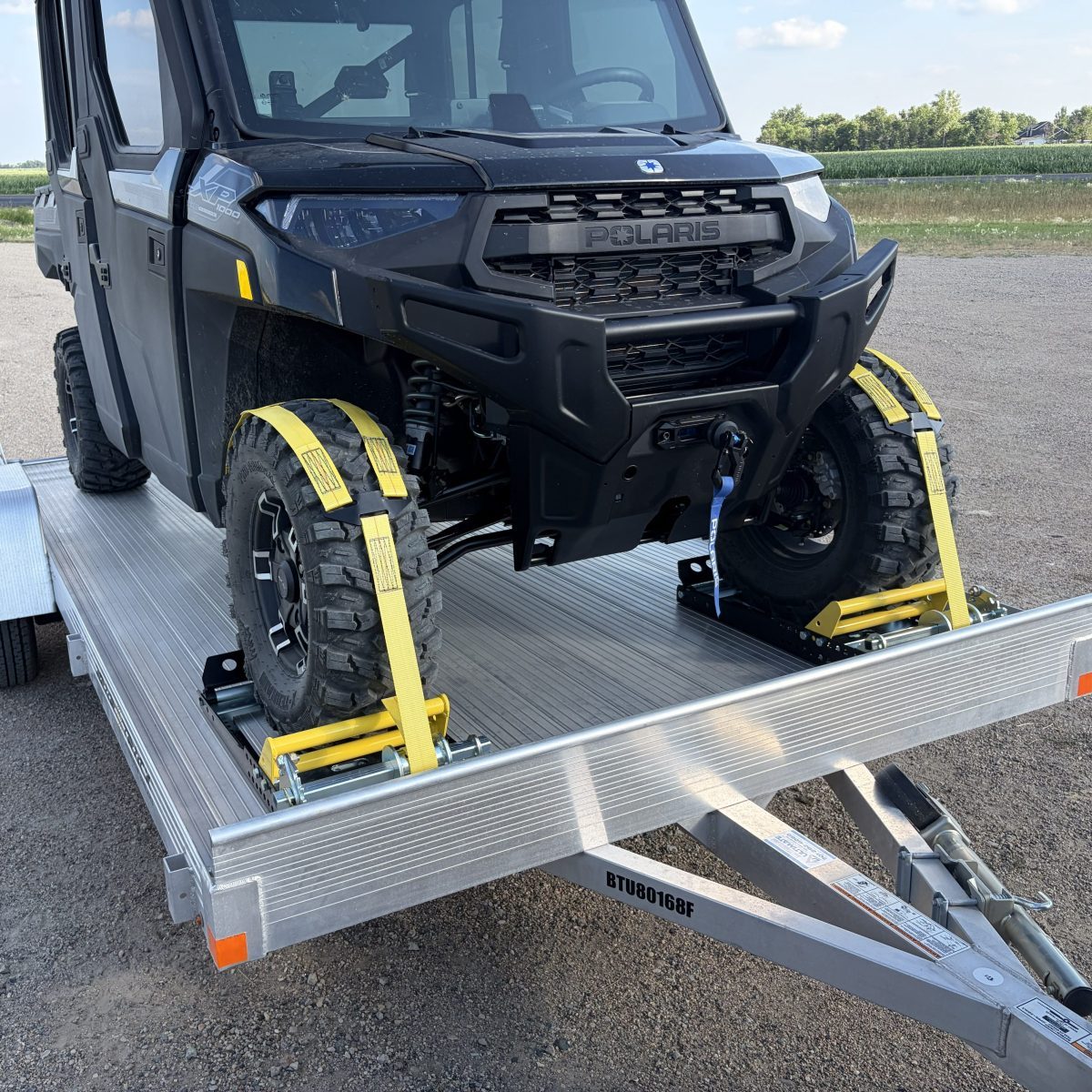 Shocker Wheel Cradle Strap Kit for UTV - Side by Side - Front Set