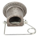 Wallace Forge Weld-On Gooseneck Coupler Head Assembly - 2-5/16" Ball - WF-1025166