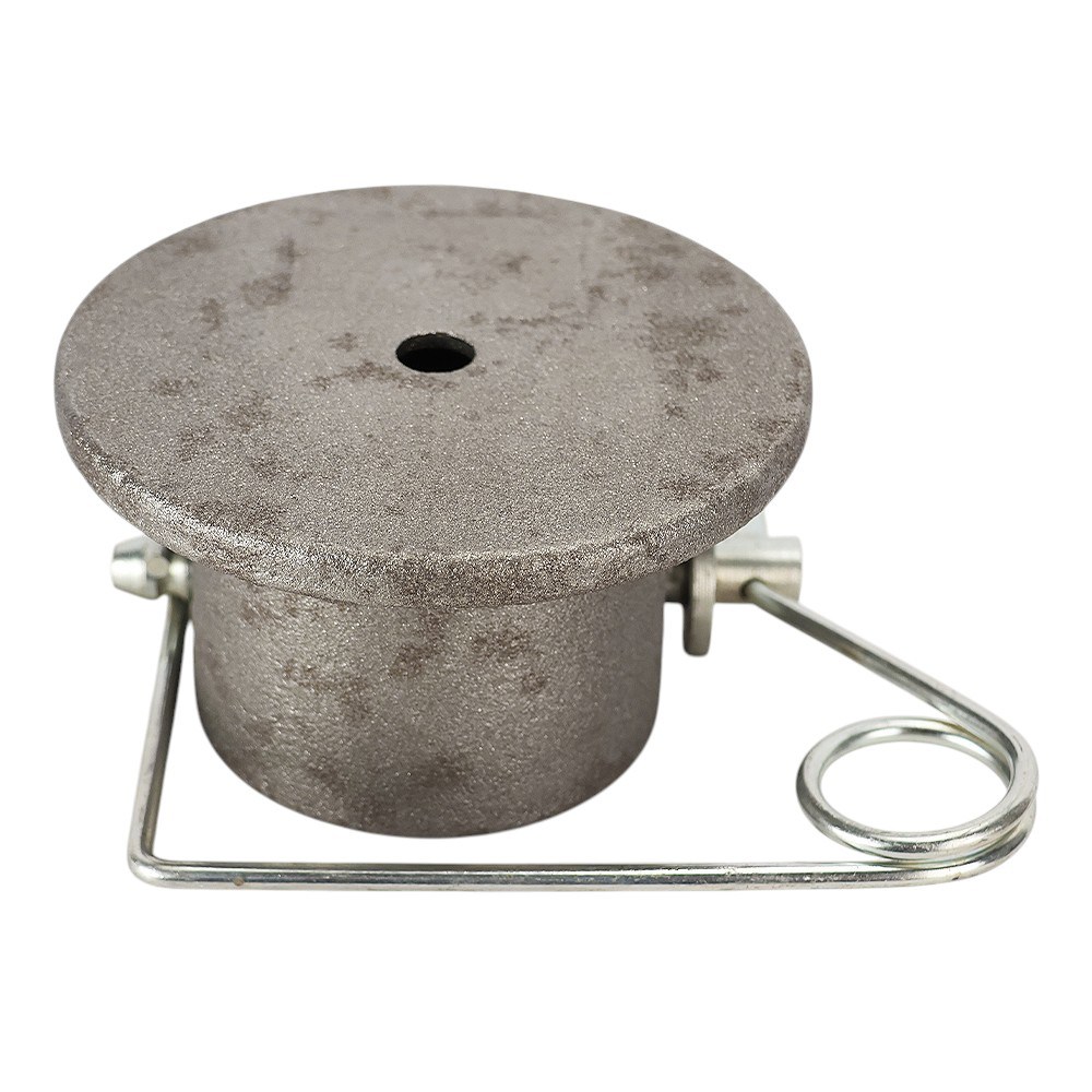 Wallace Forge Weld-On Gooseneck Coupler Head Assembly with Pin