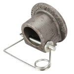 Wallace Gooseneck Coupler - 30,000 lbs - 2-5/16" Ball - WF-1025166