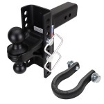 XR Hitch w/ Black Combo Ball & Shackle - 10-Hole - 2" Receiver